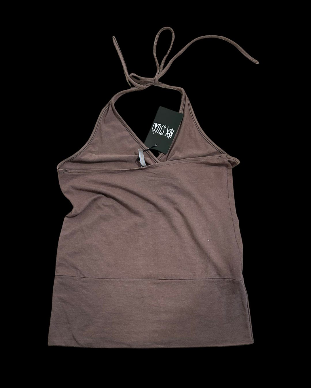 Brúnn halter bolur