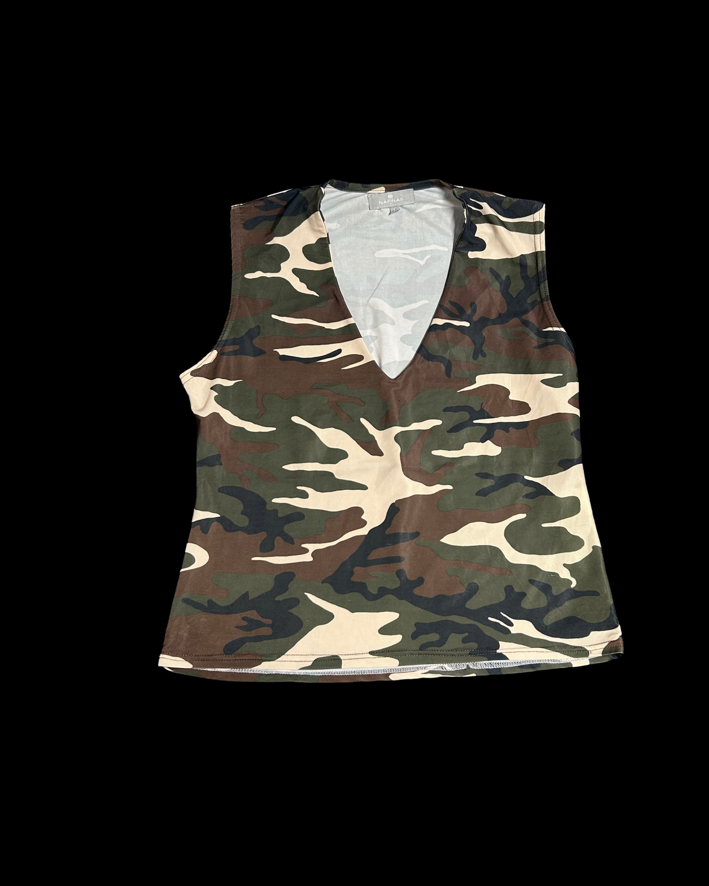 Camo skvísubolur
