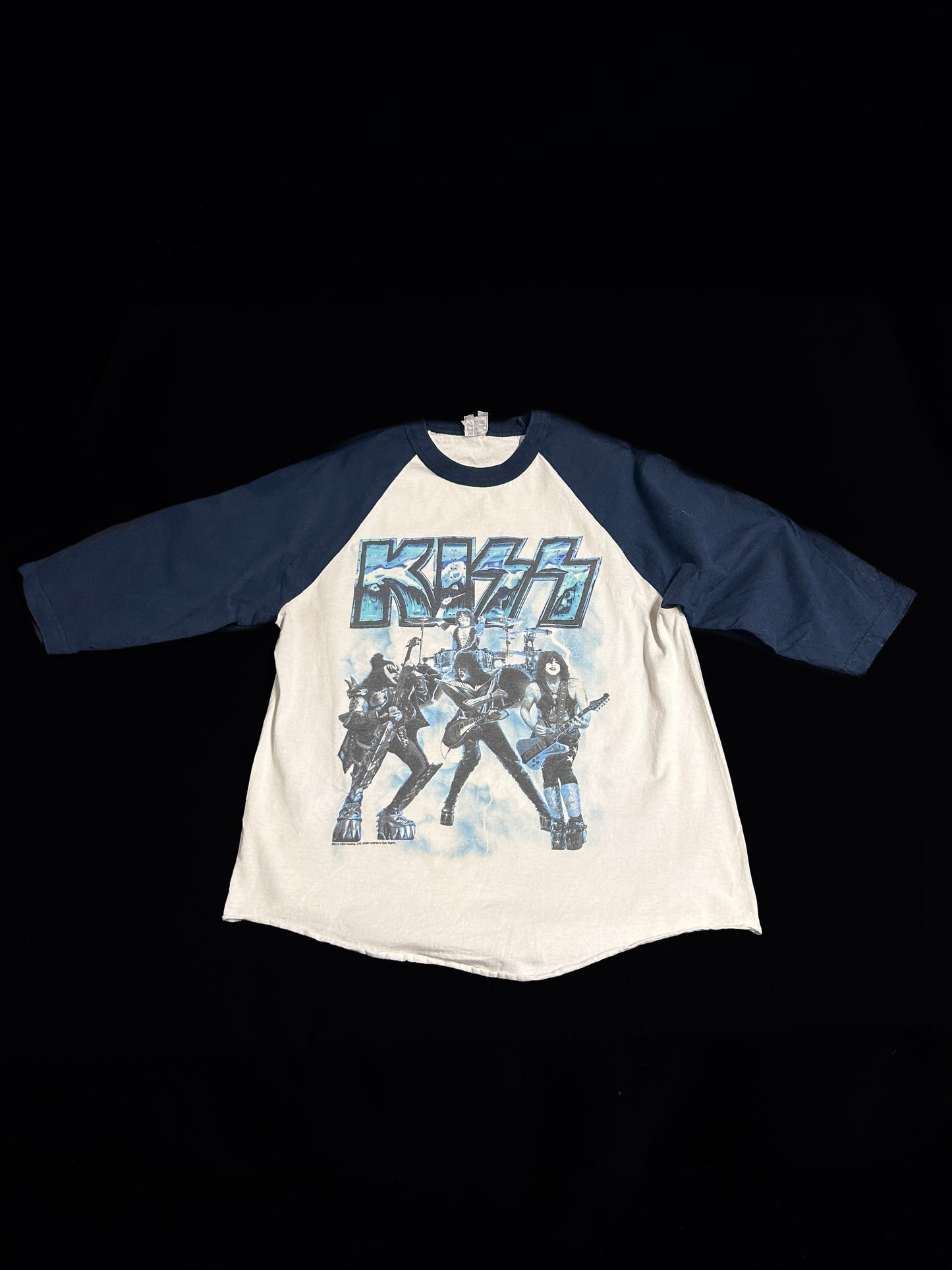 KISS baseball graphic tee