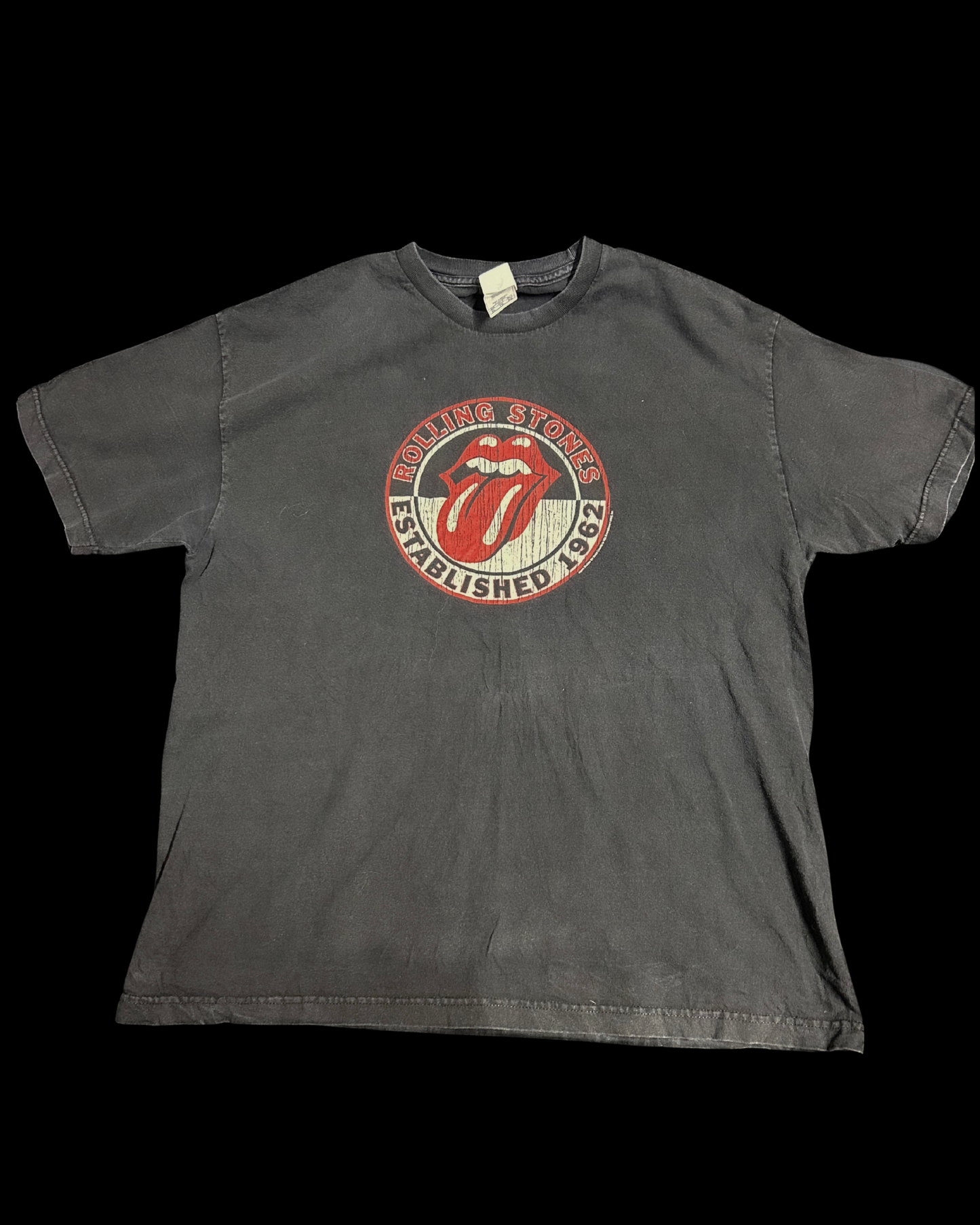 Rolling Stones svört graphic tee